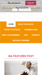 Mobile Screenshot of internationalbloggersassociation.com